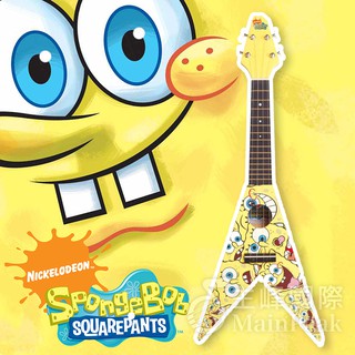 【恩心樂器批發】 全新 海綿寶寶 派大星 23吋 烏克麗麗 V型三角 美國原廠授權絕對正版 SpongeBob