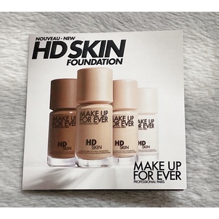 6月特價❤️ Make Up For Ever HD Skin 粉無痕持久粉底液 1ml 1R02 1N06