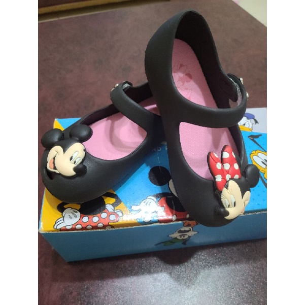 二手Disney 米奇米妮包鞋/娃娃鞋，尺碼:17號
