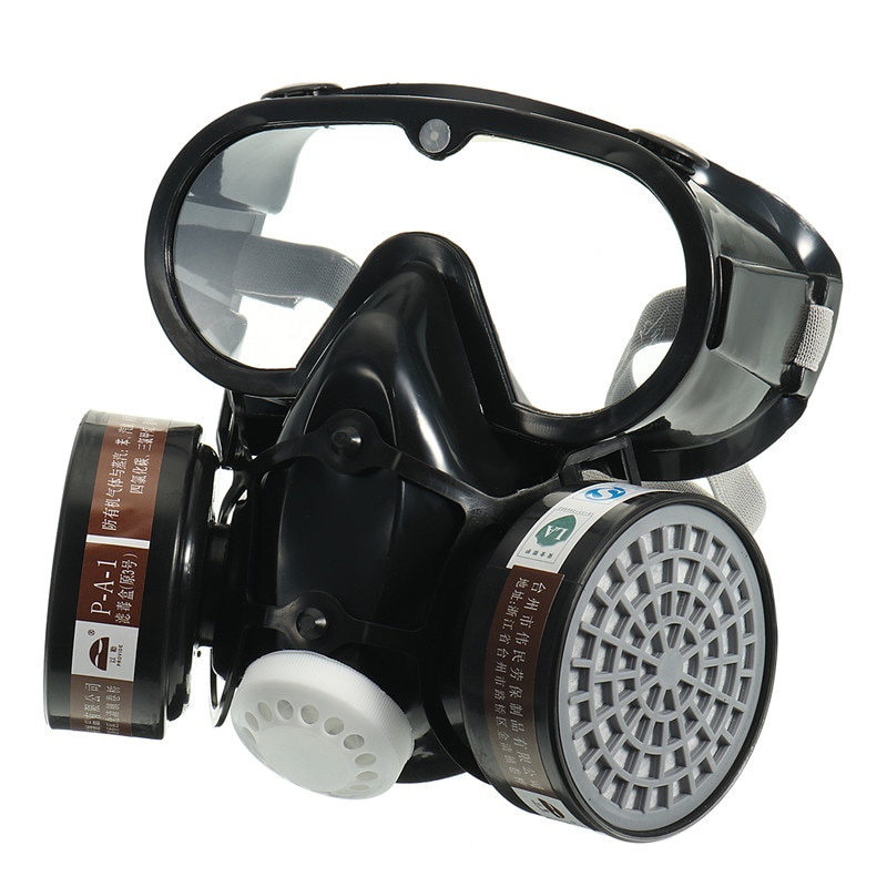Safurance 防毒面具呼吸器全臉防塵化學防污染面罩實驗室面罩