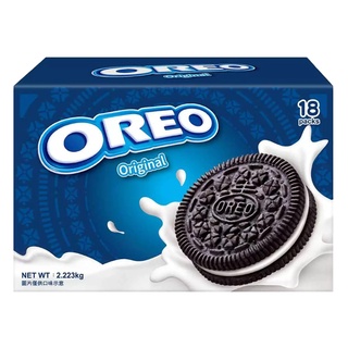 【現貨】OREO 奧利奧 原味香草夾心餅乾18條入/盒(店到店每張單最多買2盒)