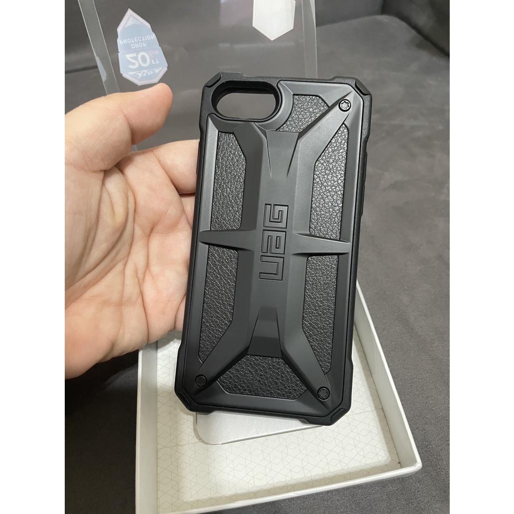 UAG iPhone 8/ IPHONE SE(2022) MONARCH 頂級耐衝擊保護殼 手機殼 極黑 二手近全新