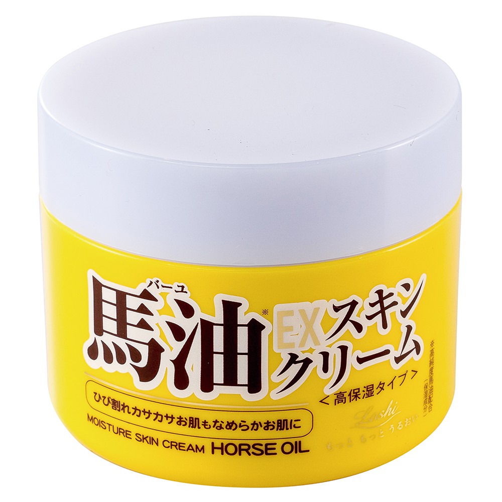 Loshi 馬油 EX高保濕乳霜 100ml《日藥本舖》