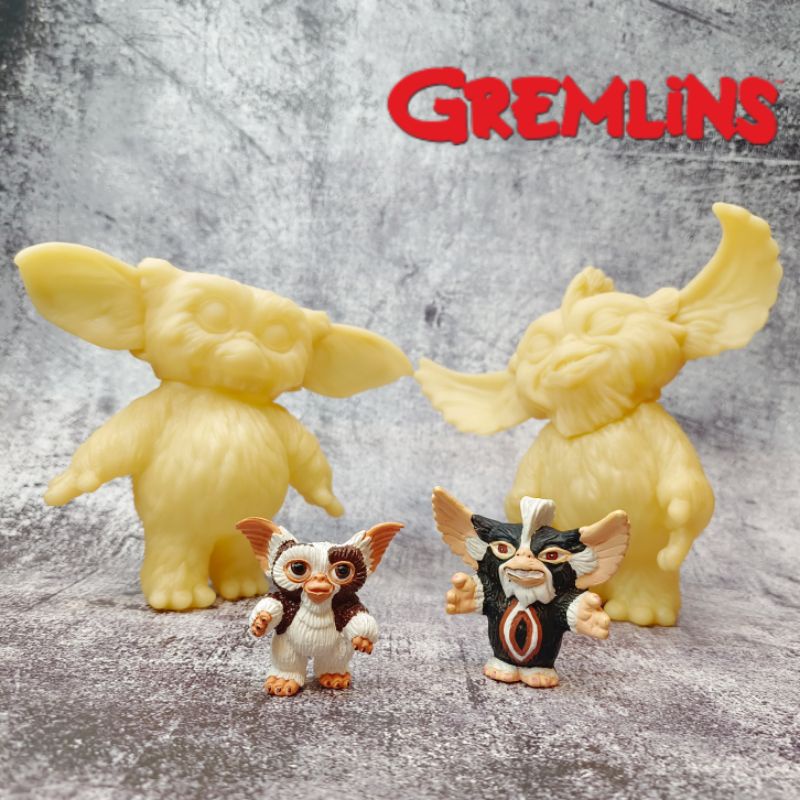 ⭐喔啦玩具店⭐ GREMLINS 小魔怪 軟膠 素體 1990 日本製 小精靈 組裝 白模 老玩具 玩具公仔