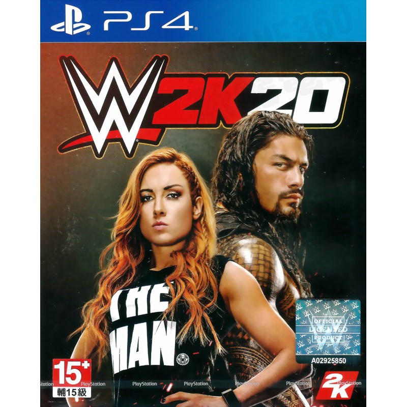 【全新未拆】PS4 激爆職業摔角 美國勁爆職業摔角 2020 WWE 2K20 英文版【台中恐龍電玩】