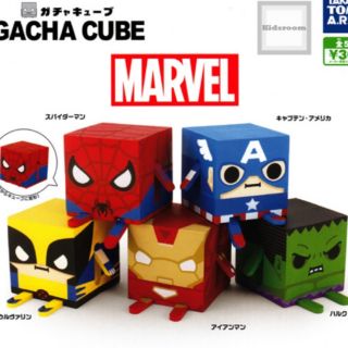 全新正版 未拆 GACHA CUBE MARVEL 浩克 扭蛋 方型 復仇者