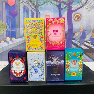 NANA實拍二店~Anna Sui 安娜蘇 小香 4ML 許願 幸運 漫舞 花悅精靈 安娜花園 綠野仙蹤 獨角獸 紫蝶戀