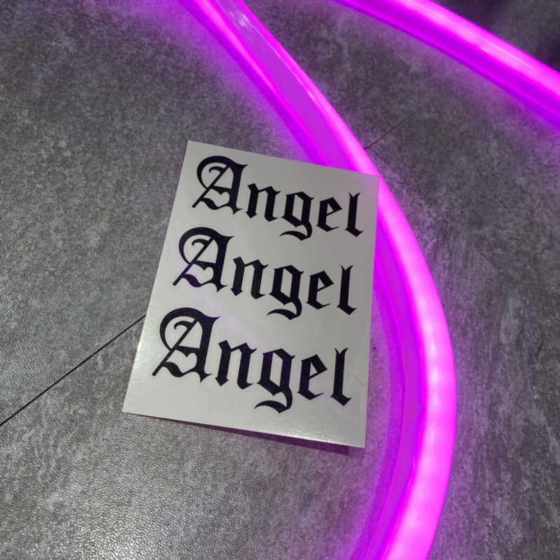 𝓲𝓵𝓵𝓾𝓼𝓲𝓸𝓷♥現貨 ANGEL天使。歐美擬真紋身貼紙 轉印貼紙 可用於裝飾物品