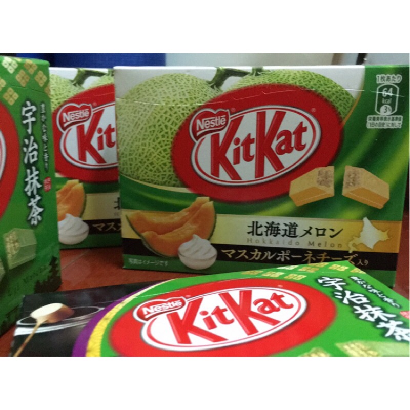 日本 KitKat 宇治抹茶 北海道哈密瓜