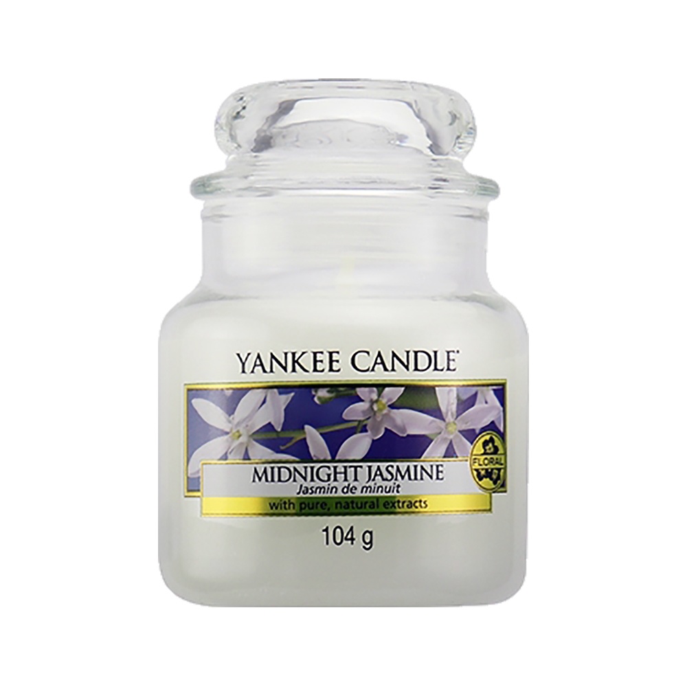 美國 YANKEE CANDLE 香氛蠟燭 夜半茉莉 Midnight Jasmine 104g