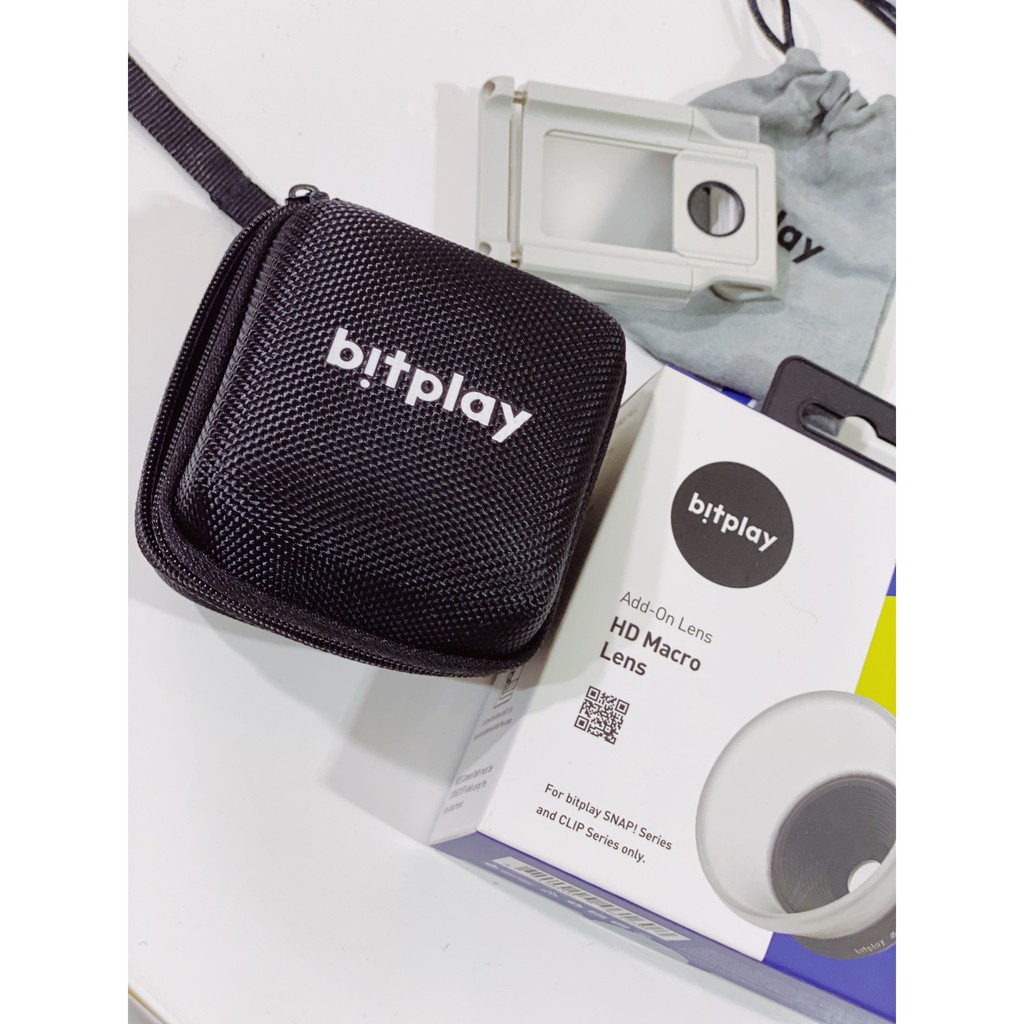 Bitplay 高階微距+高階廣角鏡頭+ 夾具＋單鏡攜帶盒