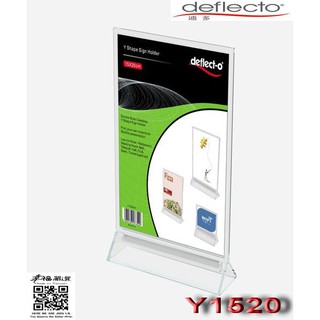 [職人の紙．工場販売] 美國 deflcet-o／壓克力商品 系列／Y型 高質感鏡面／可拆式標示架／美觀實用／含稅價!