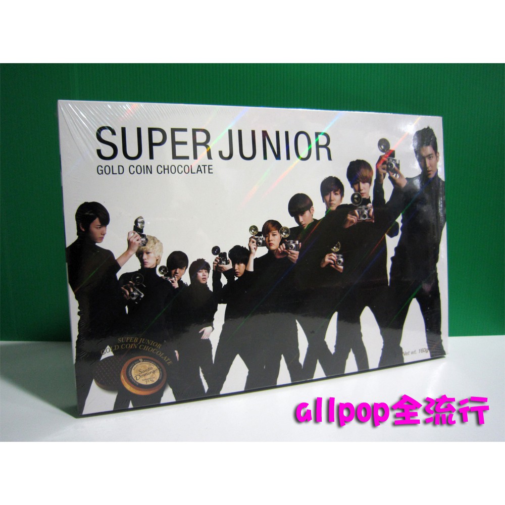 Super Junior [ 金幣巧克力禮盒 ] ★allpop★ 過期 收藏