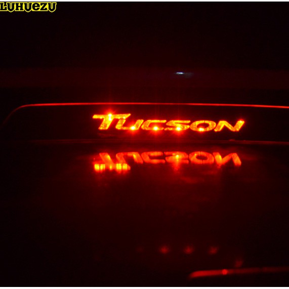 2015-2018 ALL NEW TUCSON 第三剎車燈 高位刹車燈貼 後面刹車燈貼 不鏽鋼刹車燈框 現代