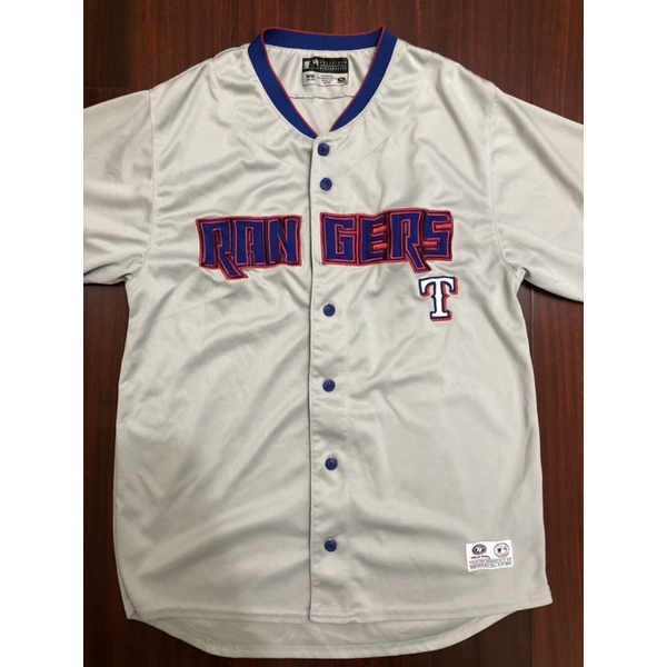 MLB 美國職棒大聯盟 美聯Texas Rangers德州遊騎兵隊棒球衣