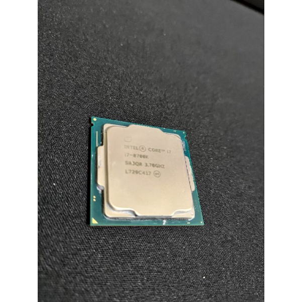 Intel I7 8700K 1151腳位 CPU