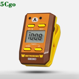 5Cgo【含稅】日本seiko精工迷你電子節拍器DM51鋼琴吉他電子架子鼓古箏通用另有調音器t565287846920