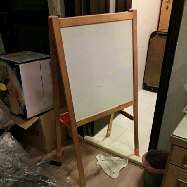 IKEA MALA 畫架 黑板/白板 可收合