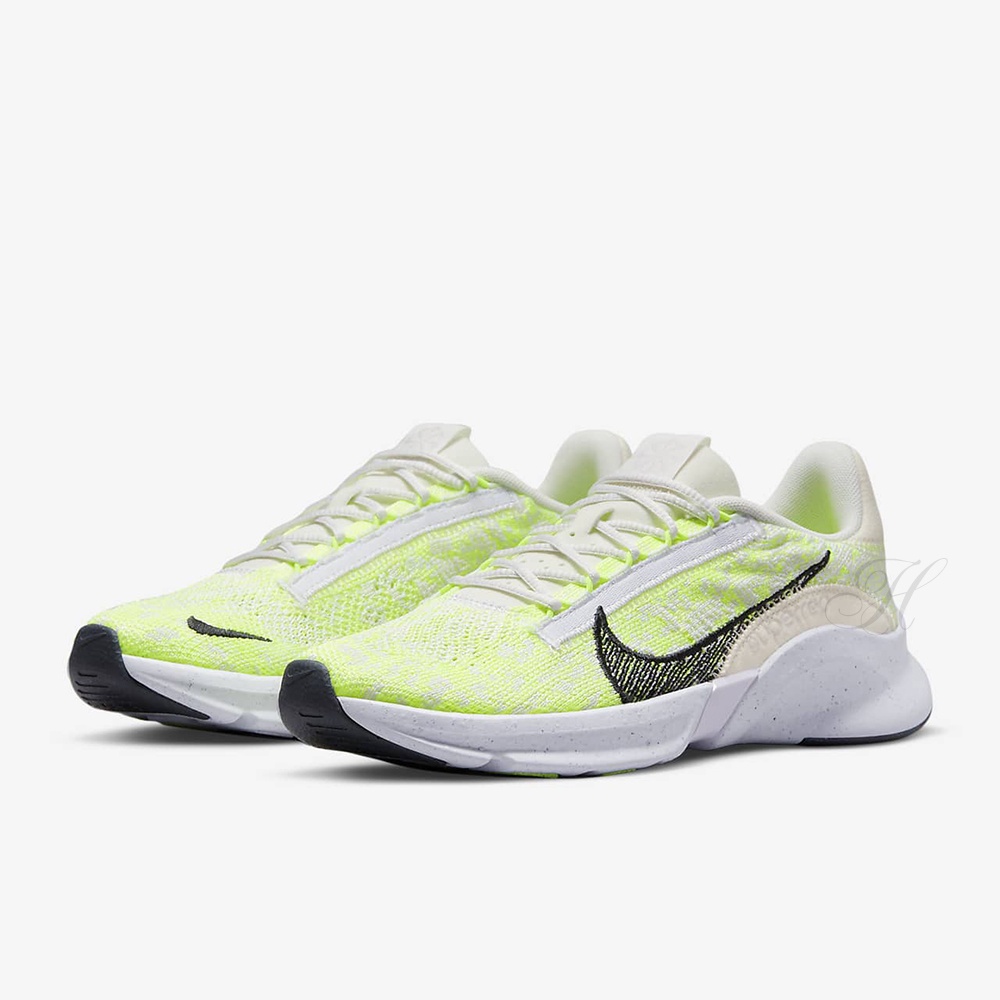 NIKE 耐吉2204女鞋運動鞋 訓練 W NIKE SUPERREP GO 3 NN FK 白綠 DH3393175