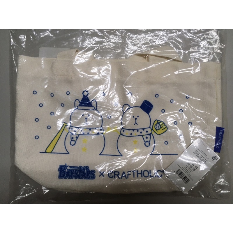 宇宙人Craftholic 北海道球隊聯名雪人帆布提袋