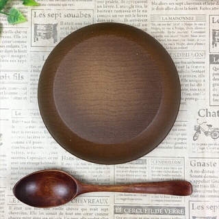 現貨 日本製造 木質色 露營圓盤 餐盤 盤子 圓盤 露營 碗盤 盤 日式碗盤 碗盤器皿 點心盤 蛋糕 富士通販