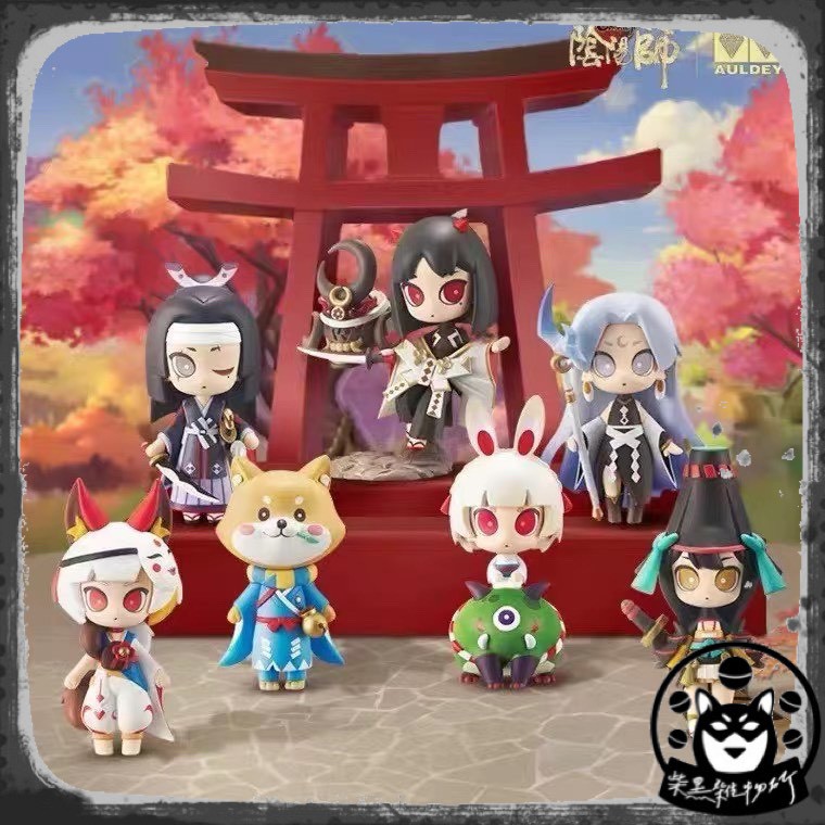 04月預購 名創優品陰陽師二代現世奇趣系列正版盲盒盲抽盒玩柴黑雜物所 蝦皮購物