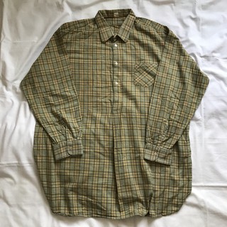Europe grandpa pullover 歐洲長版罩衫 長袖襯衫