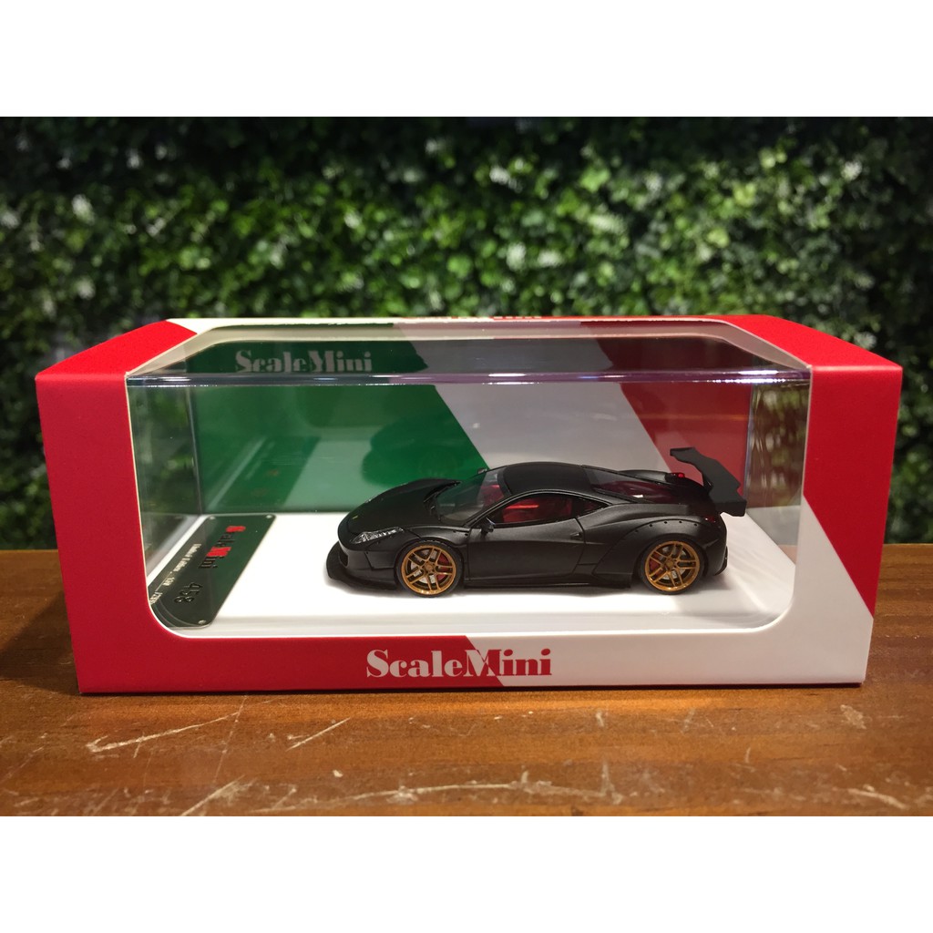 1/64 ScaleMini LB-Works Ferrari 458 Matt SM64200110【MGM】