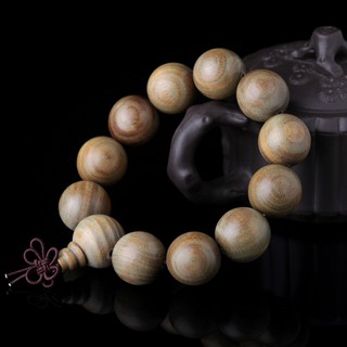 綠檀木手鍊 15mm18mm20mm 念珠 檀香木 佛珠玉檀綠