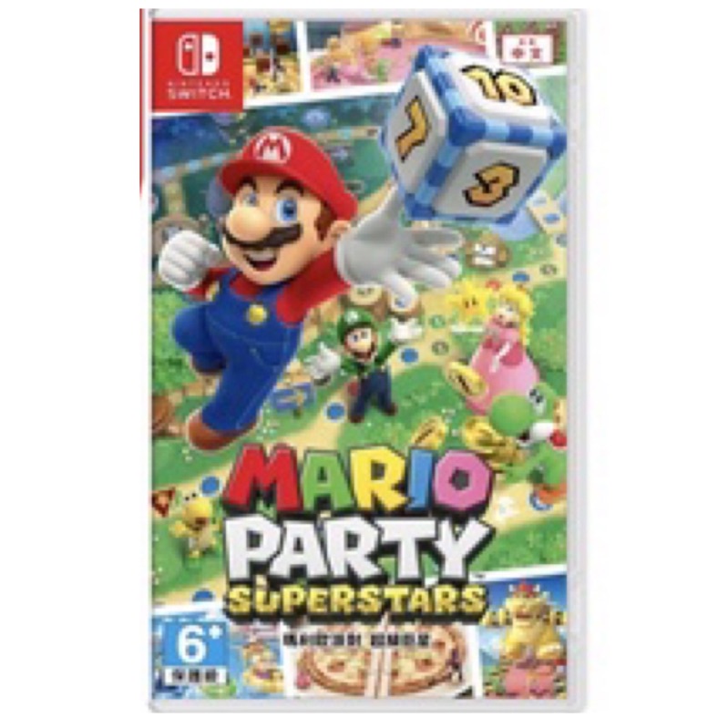 任天堂NS Switch 瑪利歐派對 超級巨星 Mario party（台灣公司貨)