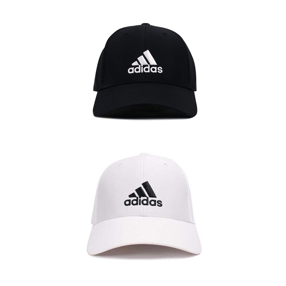 ADIDAS BBALLCAP LT EMB 黑白 基本款運動帽-GM4509 GM6260 廠商直送