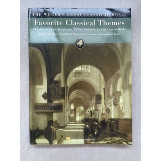 (進口原版樂譜/鋼琴) Favorite Classical Themes