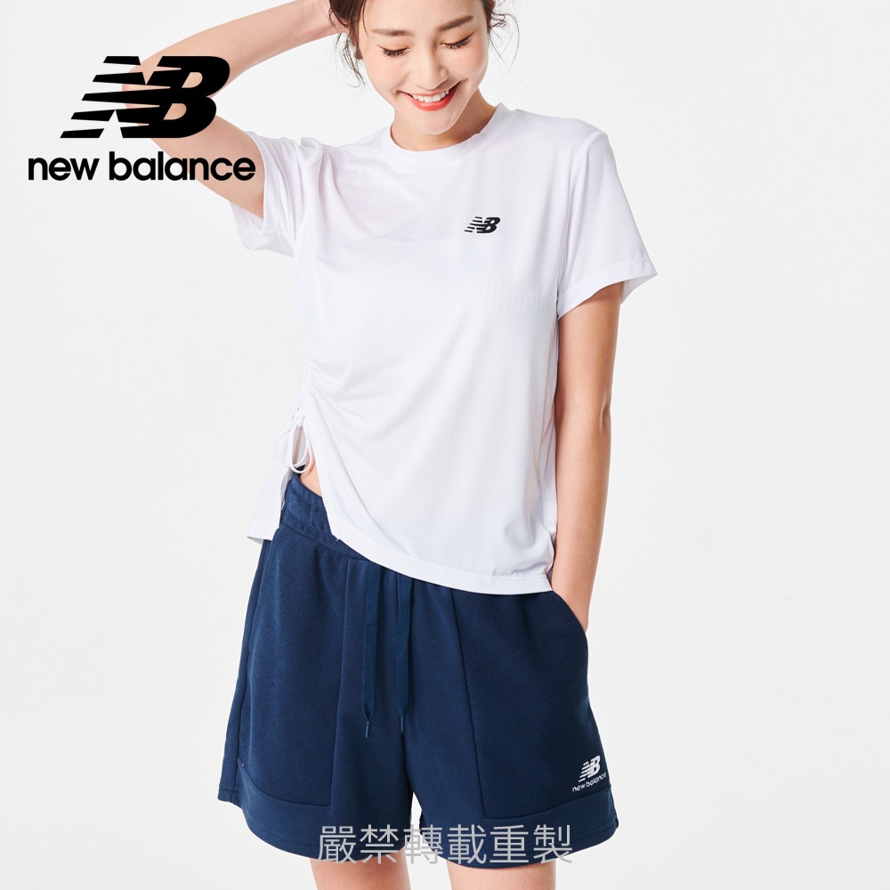 【New Balance】 NB DRY短袖T_女性_白色_WT23163WT