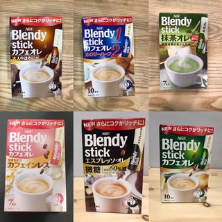 特價 AGF Blendy stick 咖啡 歐蕾 抹茶 低咖啡因歐蕾 即溶沖泡 隨身包【新鮮貨-特販屋】