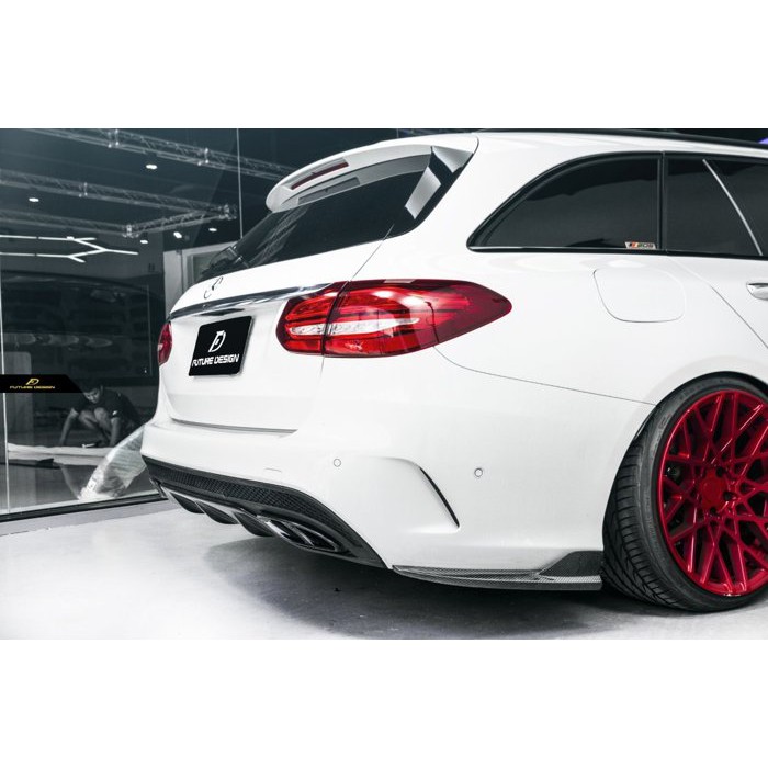 【Future_Design】賓士 BENZ S205 C43 C63 AMG 專用 FDGT 卡夢後保定風翼