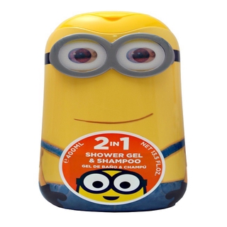 MINIONS 小小兵 2合1沐浴洗髮精400ml