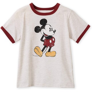Disney 童裝 T恤 短袖 S/M/L 米奇米妮 短T-Shirt 圓領上衣 D4562C 迪士尼(現貨)