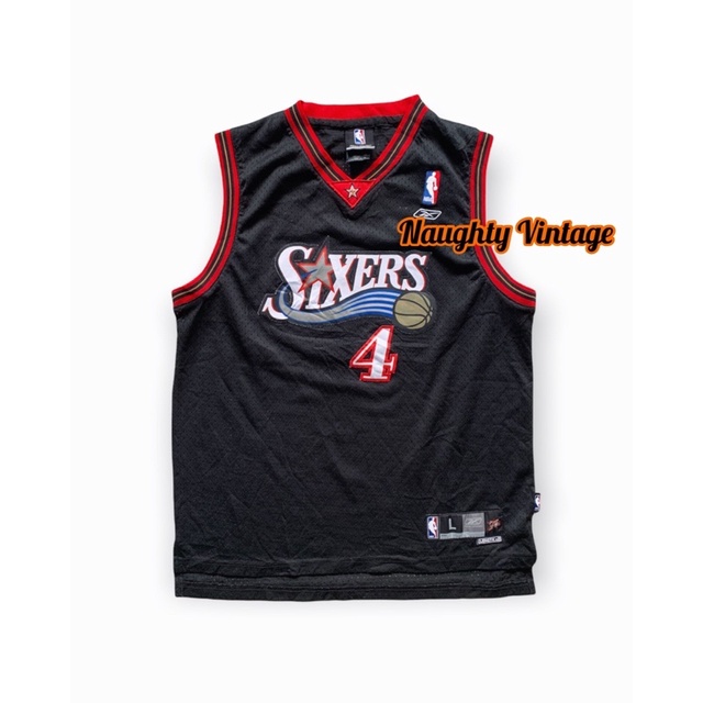 Reebok古著 NBA 76ers Chris Webber Basketball Jersey 七六人 球衣