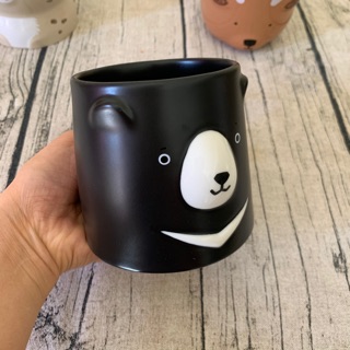 現貨 星巴克 starbucks 石虎共愛馬克杯 黑熊共愛馬克杯 水鹿共愛馬克杯 石虎把手雙層玻璃杯