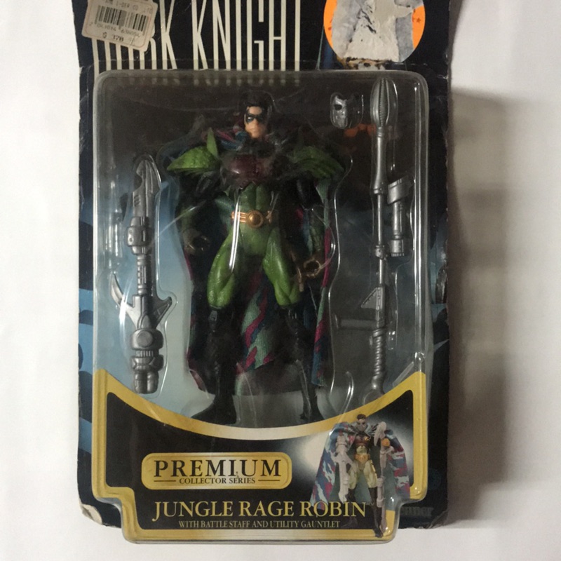 蝙蝠俠 絕版1997 羅賓 叢林憤怒版 Jungle rage Robin 附加面具&amp;武器