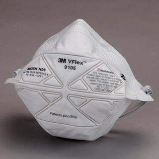 3M VFlex 9105 N95口罩 防塵口罩 單一入 附發票 N95 防塵口罩(病毒、粉塵、高感染風險環境等)