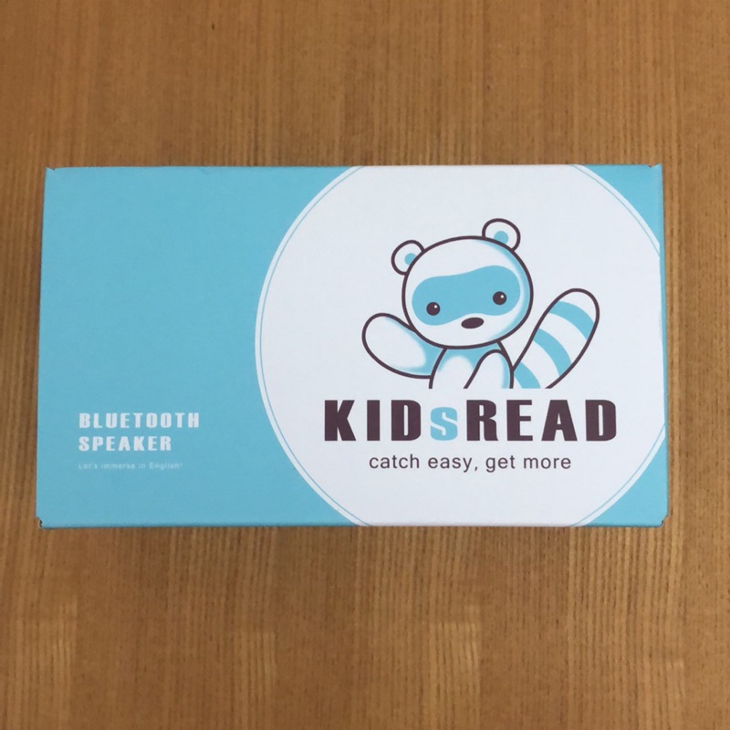 Kidsread全新浣熊藍芽喇叭+點讀筆專用藍芽發射器