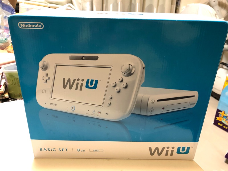 賣收藏的wii U 遊戲機8g 白色 附wii U主機 Gamepad 兩台電源供應線 Hdmi線 盒子 蝦皮購物