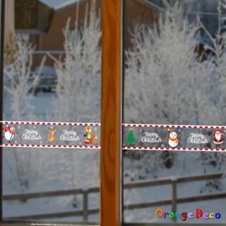 【橘果設計】耶誕聖誕 雪人(靜電貼) 壁貼 牆貼 桌布 DIY組合裝飾佈置