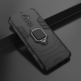 Oppo Reno ACE 手機殼 磁吸車用指環 支架 Realme X2 Pro 防摔保護殼 鋼鐵俠 盔甲殼 硬殼