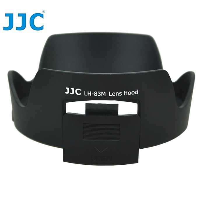 我愛買JJC佳能Canon副廠遮光罩相容佳能原廠EW-83M遮光罩適EF 24-105mm F4L IS II USM