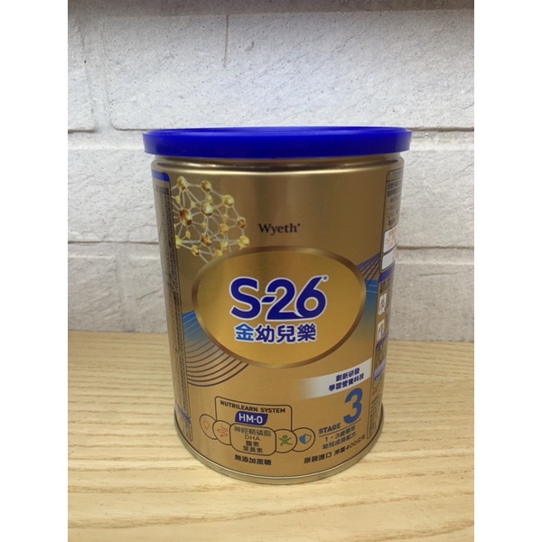 （全新）惠氏S26 金幼兒樂3號 全新升級配方奶粉 400g