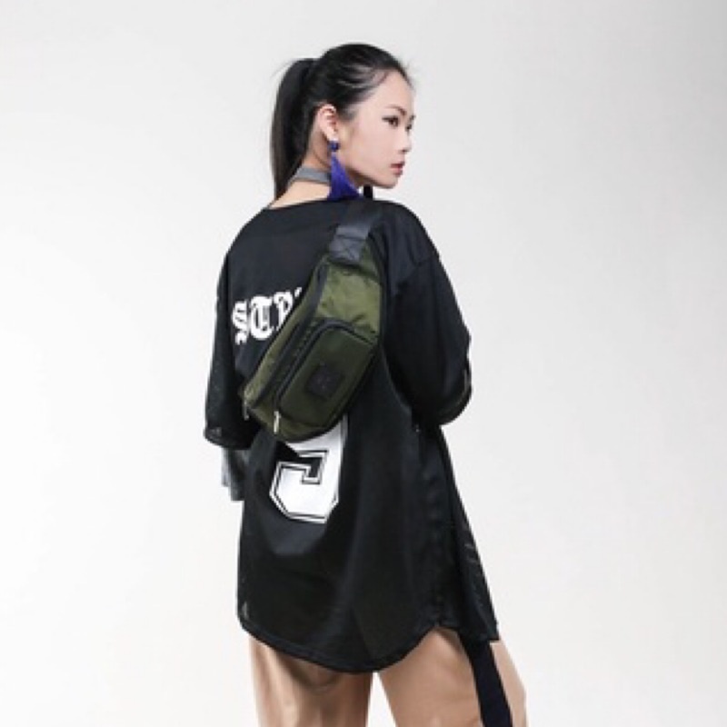 《光華小舖🥰》【RITE】軍袋系列 -復古腰包(大) - 軍綠