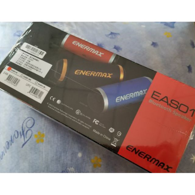 現貨 全新 ENERMAX 安耐美 EAS01 藍芽無線喇叭 紅色  (原價1850)