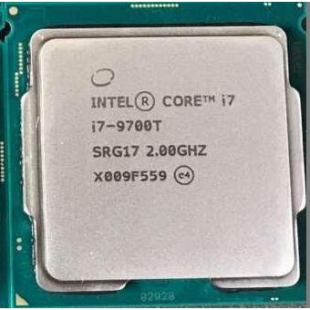 intel core i7-9700T  LGA 1151 CPU處理器 8核 3.8GHZ 35W  新品 散裝正式版